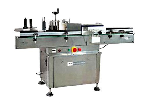J1000 Automatic Side& Top Sticker Labeling Machine for Round Bottles 