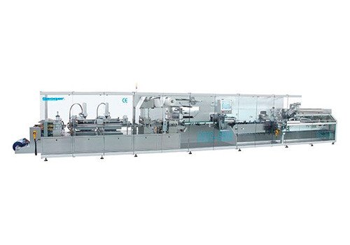 DHC-550P Injection Blister Packing Cartoning Packaging Line (Horizontal loading)
