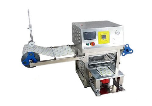 Automatic Plastic Food Container Tray Sealing Machine LD802B