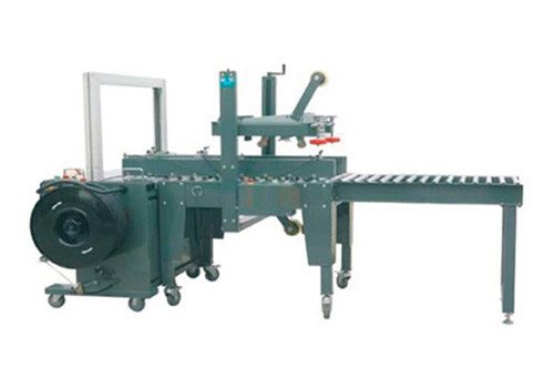 Автоматическая упаковочная линия – машина для обвязки коробов SP 102 PLS