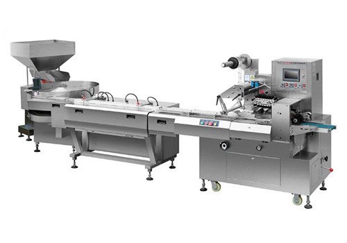 Turntable Feeding Packaging Line DXD-300Z 
