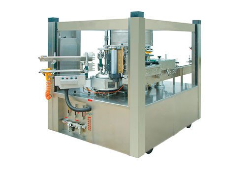 Автоматическая этикетировочная машина HZ-LJ-series с нанесением этикетки холодным клеем