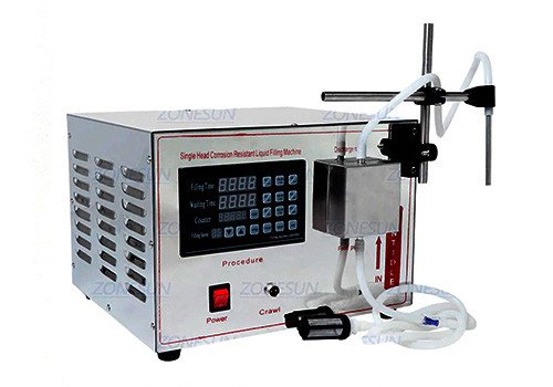 Полуавтоматическая машина ZONESUNZS-YG1 с магнитным насосом для розлива 
