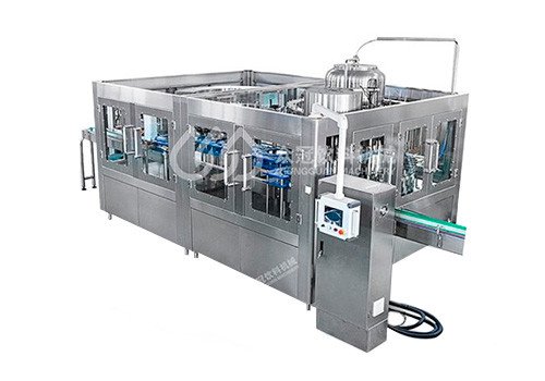 Автоматическая машина для розлива воды в стеклянные бутылки и ПЭТ 3-в-1 XGF40-40-12