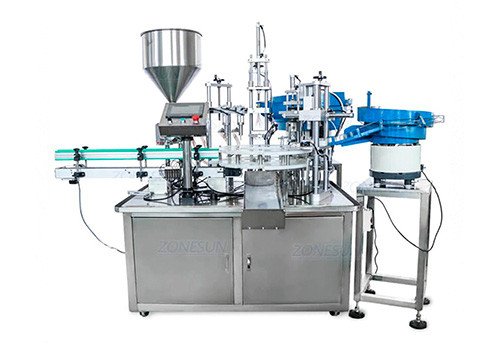 ZS-AFC2 Automatic Monoblock Rotary Filling Capping Machine