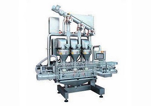 SF500T High Speed Small Bottle Powder Filling Machine