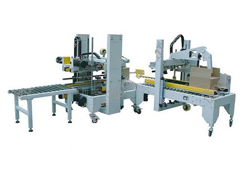 Полностью автоматическая машина для складывания и запечатывания коробов YLM-201BPK