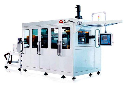 Lenticular Printing Plastic Cup Thermoforming Machine TQC-650B