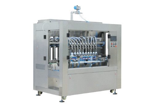 Automatic Bottled Daily Chemical Shampoo Filling Machine LPH 04