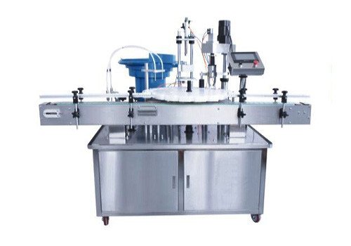 Automatic Carousel Filling Capping Machine