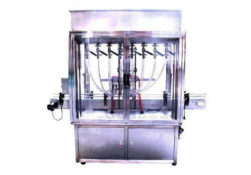 Автоматическая восьмиголовочная машина для фасовки пастообразной продукции под заказ