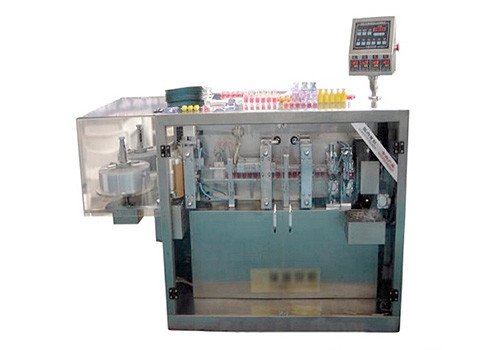 DG-118 oral liquid plastic bottle filling and sealing machine